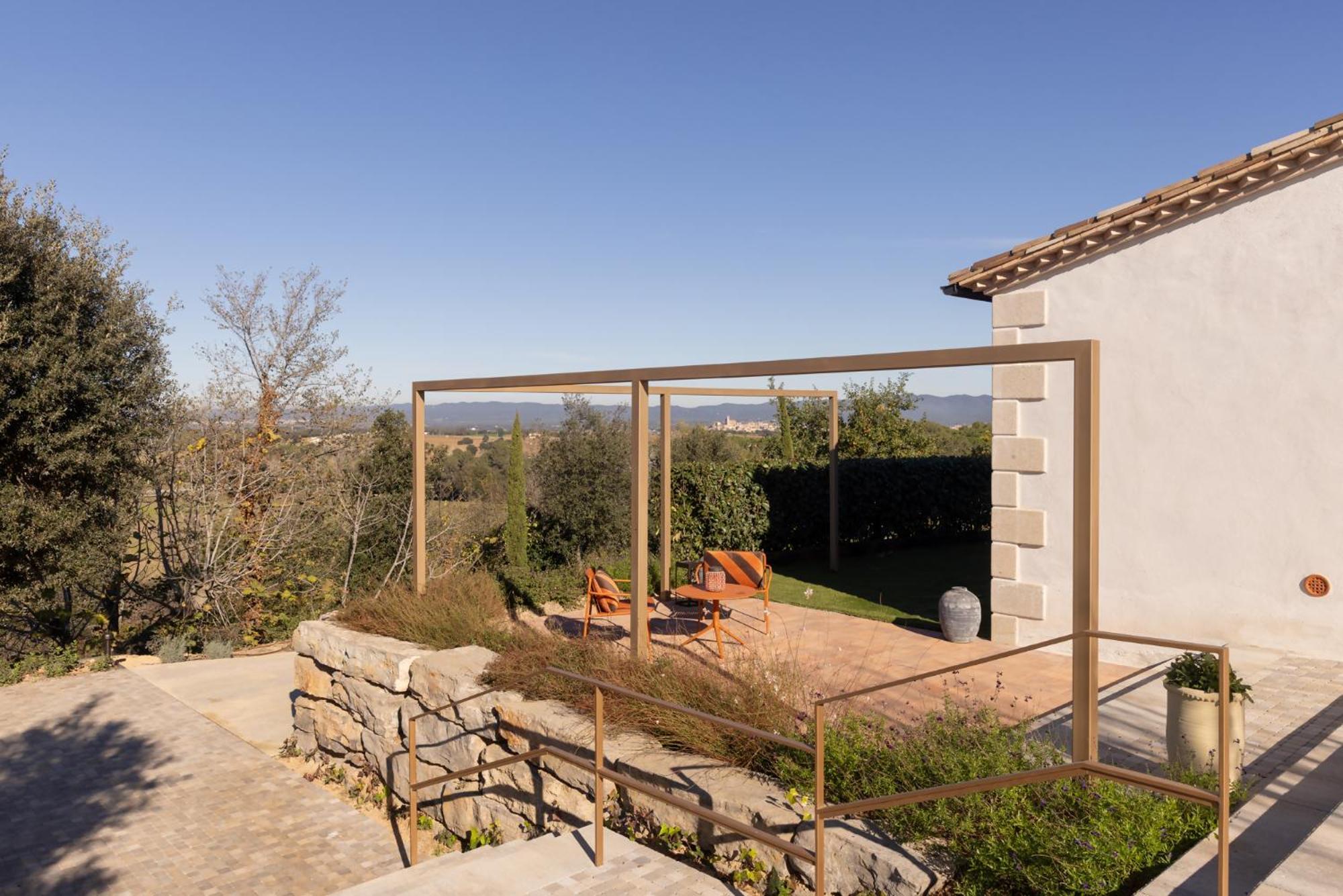 Can Bufi Espectacular Casa Con Piscina Interior Llagostera Esterno foto